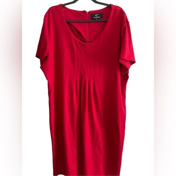 "Lennie" for Nina Leonard, Mini/Midi Box Dress, Size 2x - Picture 1 of 5